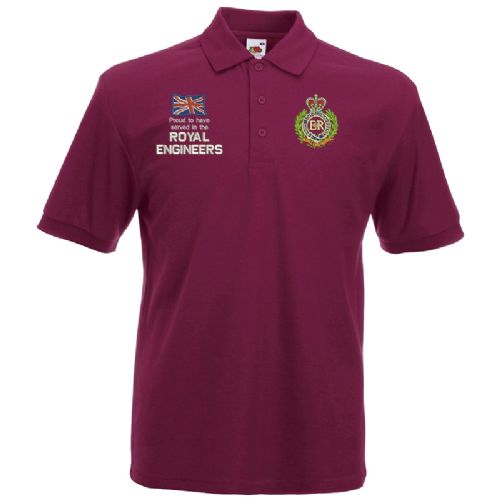 Proud to have Served Embroidered Polo Shirt